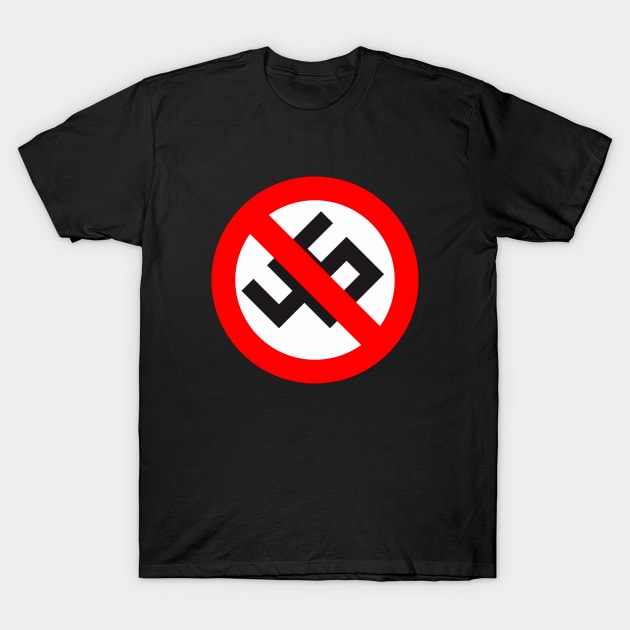anti 45 anti nazi T-Shirt by ajarsbr